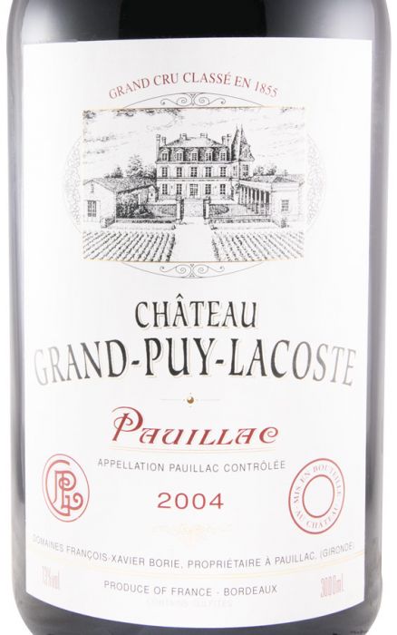 2004 Château Grand-Puy-Lacoste Pauillac red 3L