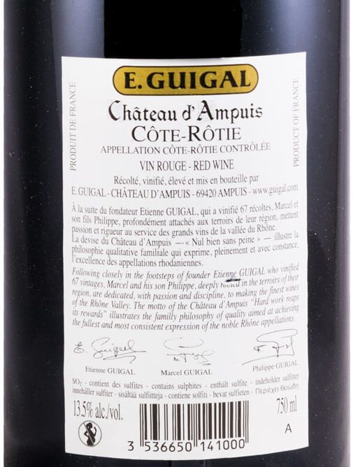 2013 E. Guigal Château d'Ampuis Côte-Rôtie tinto