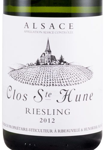 2012 Maison Trimbach Clos Ste Hune Riesling Alsace branco
