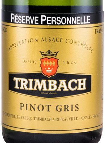 2015 Maison Trimbach Reserve Personnel Pinot Gris Alsace white