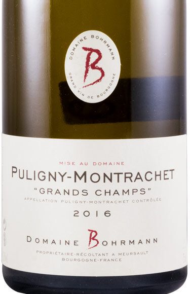 2016 Domaine Bohrmann Grands Champs Puligny-Montrachet branco