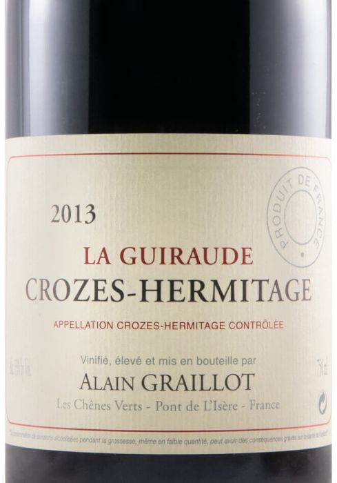 2013 Domaine Alain Graillot La Guiraude Crozes-Hermitage red
