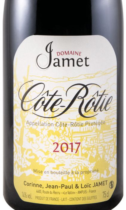 2017 Domaine Jamet Côte-Rôtie red