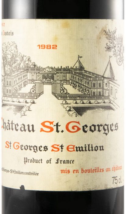 1982 Château Saint-Georges Saint-Émilion tinto