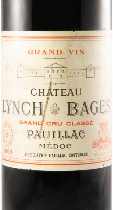 1969 Château Lynch-Bages Pauillac red