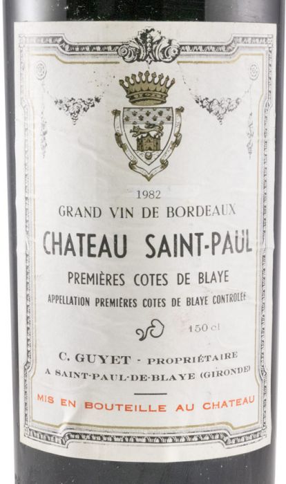 1982 Château Saint-Paul C.Guyet red 1.5L