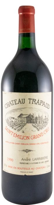 1990 Château Trapaud Andre Larribière Saint-Émilion tinto 1,5L