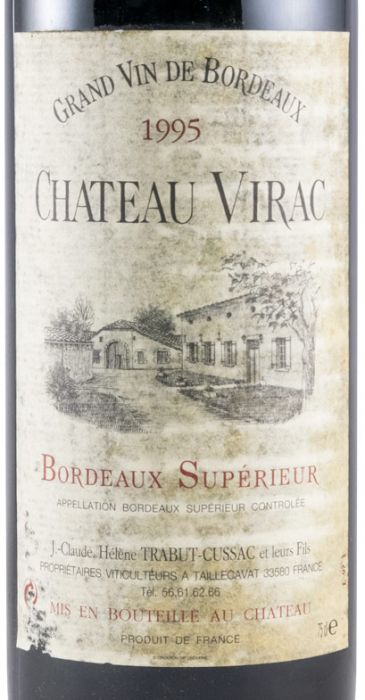 1995 Château Virac J.Claude, Helene Trabut-Cussac red