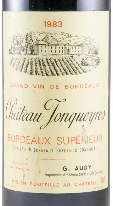 1983 Château Jonqueyres G. Audy red