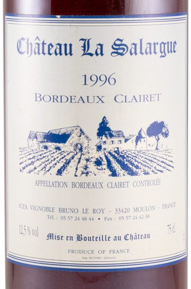 1996 Clarete Château La Salargue Bruno Le Roy