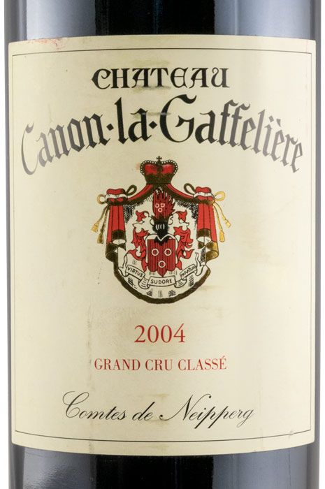 2004 Château Canon La Gaffelière Saint-Émilion red