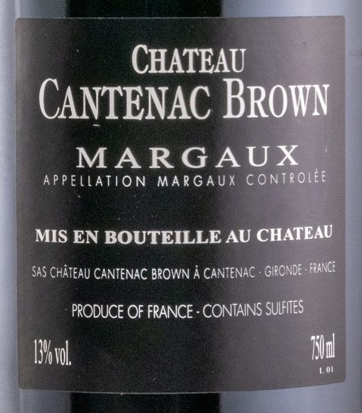 2005 Château Cantenac Brown Margaux tinto