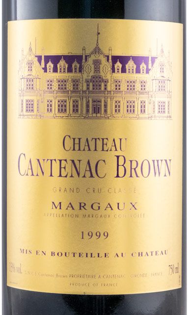 1999 Château Cantenac Brown Margaux tinto