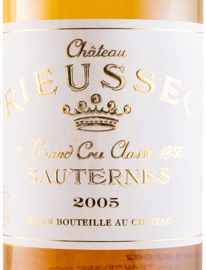2005 Château Rieussec Sauternes white