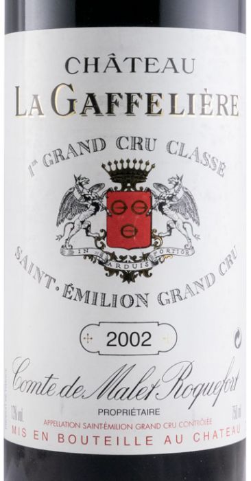 2002 Château La Gaffelière Saint-Émilion red