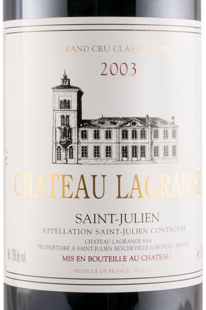 2003 Château Lagrange Saint-Julien red