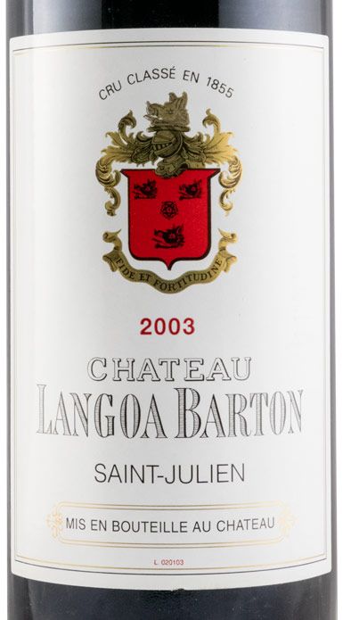 2003 Château Langoa Barton Saint-Julien tinto
