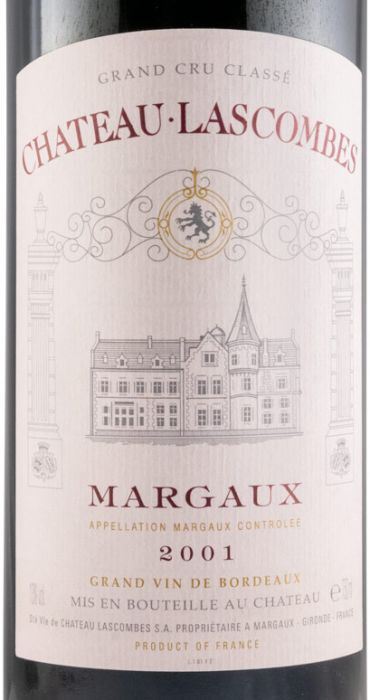 2001 Château Lascombes Margaux red