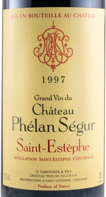 1997 Château Phélan Ségur Saint-Estèphe red