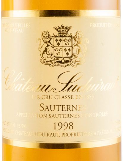 1998 Château Suduiraut Sauternes white
