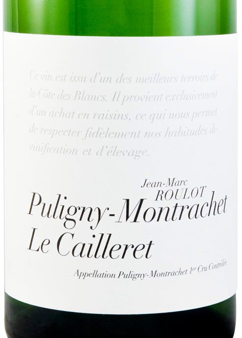 2018 Jean-Marc Roulot Le Cailleret Puligny-Montrachet white