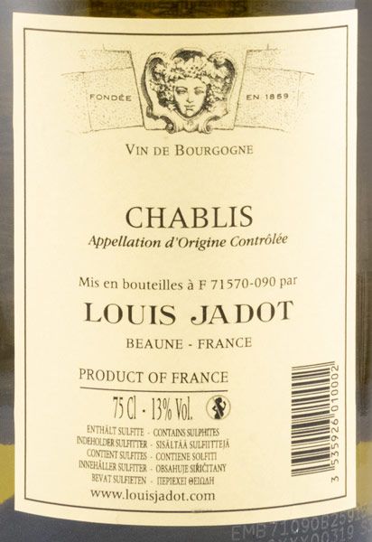 2019 Domaine Louis Jadot Chablis branco