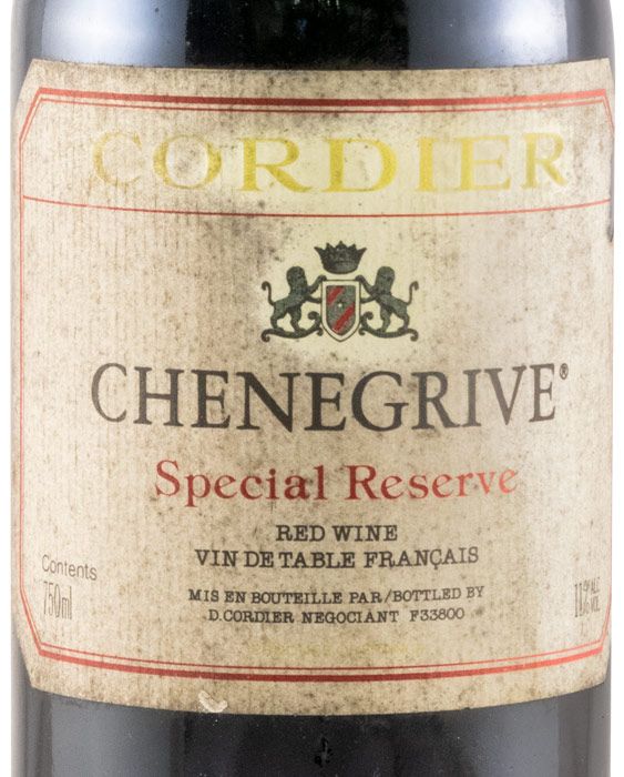 Cordier Chenegrive Special Reserve tinto