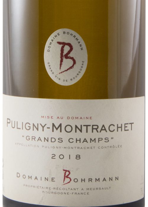 2018 Domaine Bohrmann Grands Champs Puligny-Montrachet white