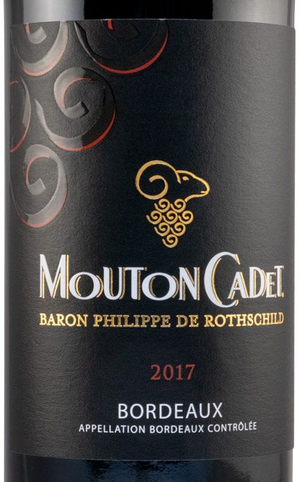 2017 Mouton Cadet Medoc Baron Philippe de Rothschild red