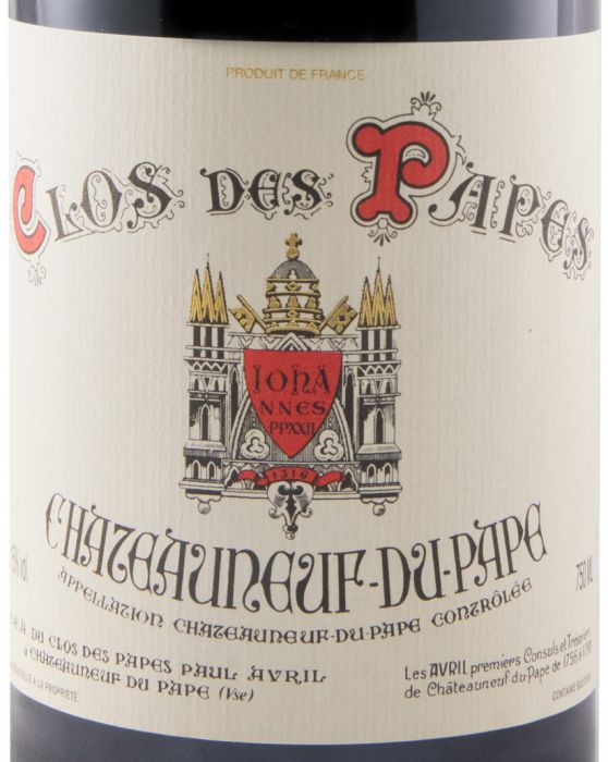 2018 Clos des Papes Châteauneuf-du-Pape tinto