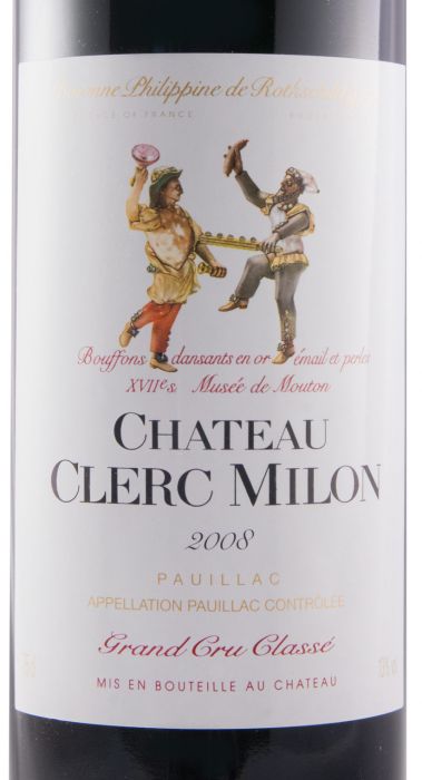 2008 Château Clerc Milon Pauillac tinto