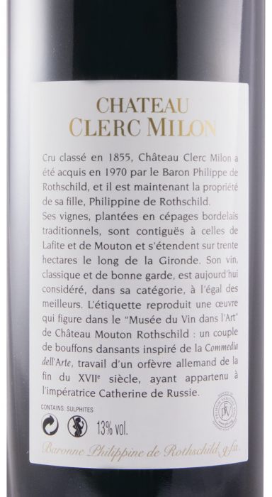 2008 Château Clerc Milon Pauillac tinto