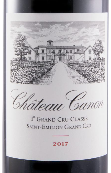 2017 Château Canon Saint-Émilion red