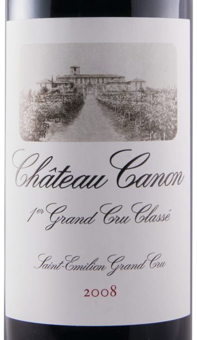 2008 Château Canon Saint-Émilion red