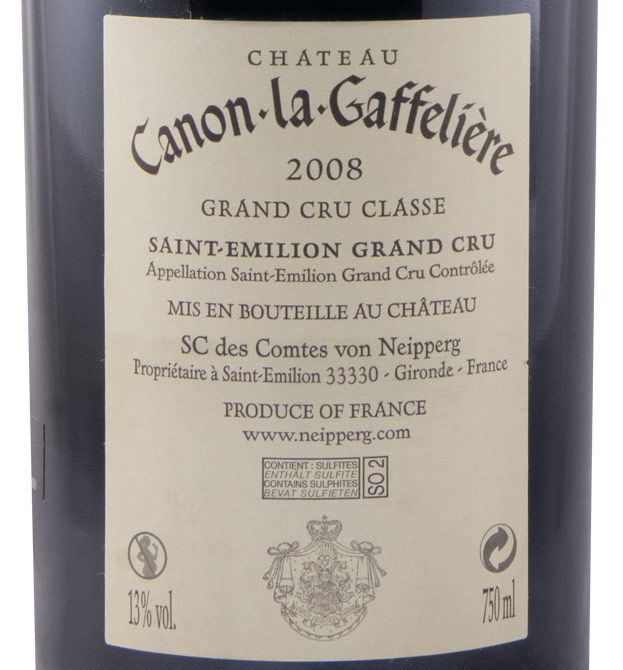2008 Château Canon La Gaffelière Saint-Emilion red