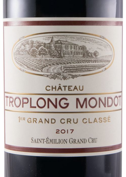 2017 Château Troplong Mondot Saint-Émilion red