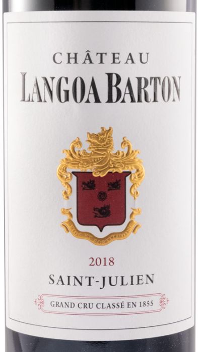 2018 Château Langoa Barton Saint-Julien red