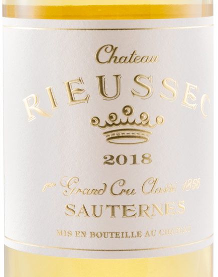 2018 Château Rieussec Sauternes branco 37,5cl