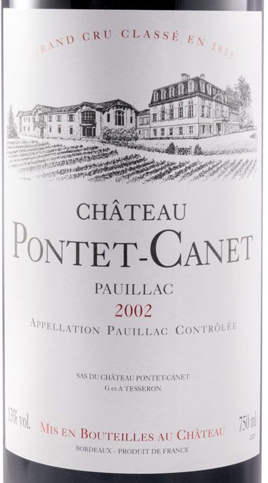 2002 Château Pontet-Canet Pauillac tinto