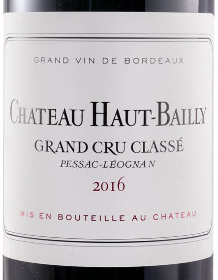 2016 Château Haut-Bailly Pessac-Léognan tinto