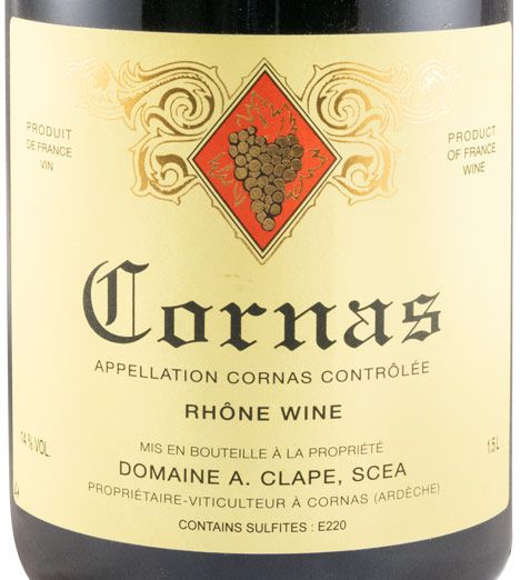 2017 Domaine Auguste Clape Cornas tinto 1,5L