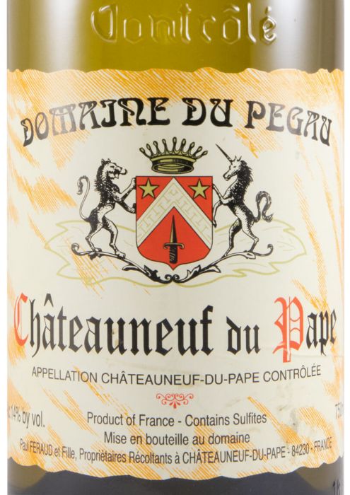 2019 Domaine du Pegau Cuvée Reservée Châteauneuf-du-Pape branco