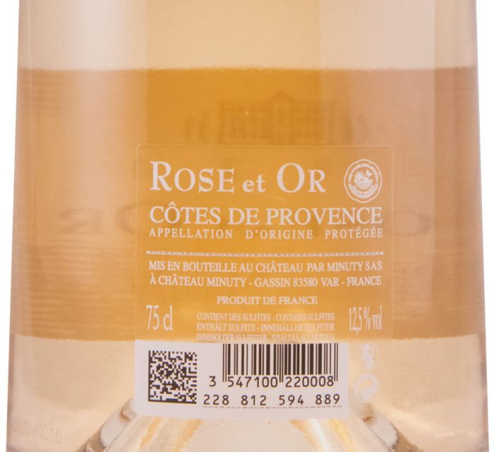 2020 Château Minuty rosé et Or Côtes de Provence rosé