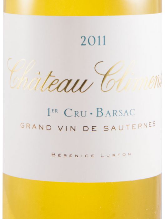 2011 Château Climens Barsac Sauternes branco 37,5cl