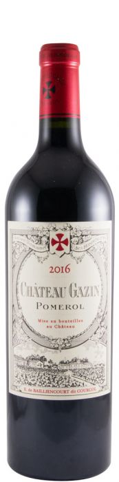 2016 Château Gazin Pomerol red