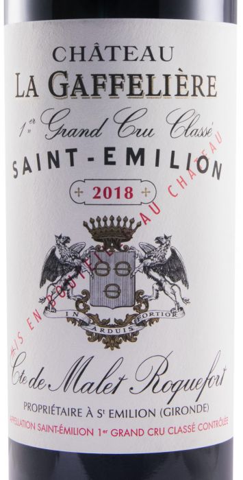 2018 Château La Gaffelière Saint-Émilion tinto