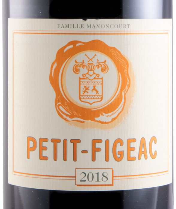 2018 Château-Figeac Petit-Figeac Grand Cru Saint-Émilion tinto
