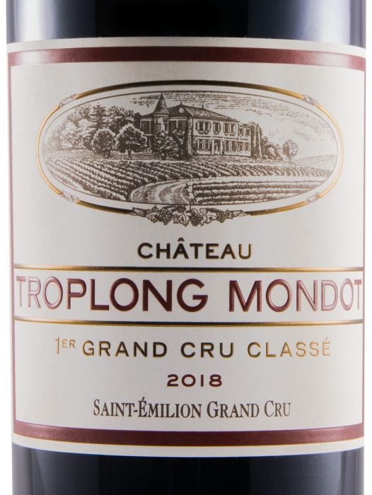 2018 Château Troplong Mondot Saint-Émilion red
