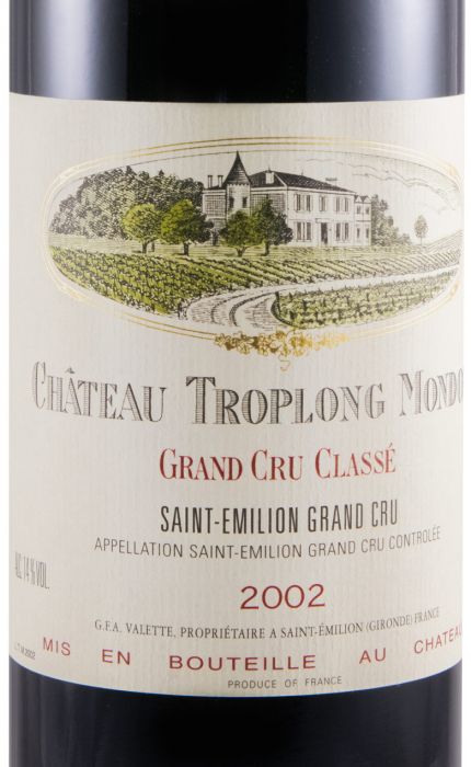 2002 Château Troplong Mondot Saint-Émilion red