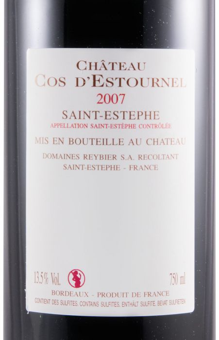 2007 Château Cos D'Estournel Saint-Estèphe red